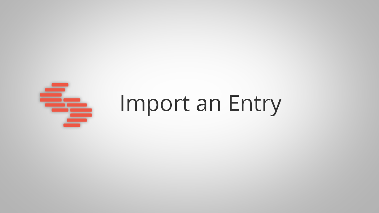 Import_an_Entry
